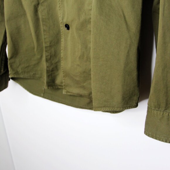 BNWT SS20 DRIES VAN NOTEN CAVENDISH KHAKI SHIRT 48 - Picture 6 of 13